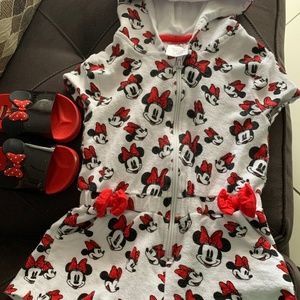 Minnie swim suit cover